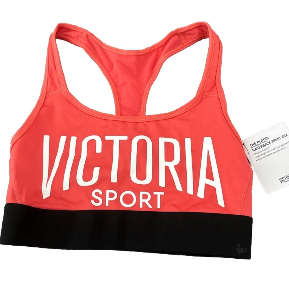 Victoria’s Secret Sport Coral Racerback Sports Bra